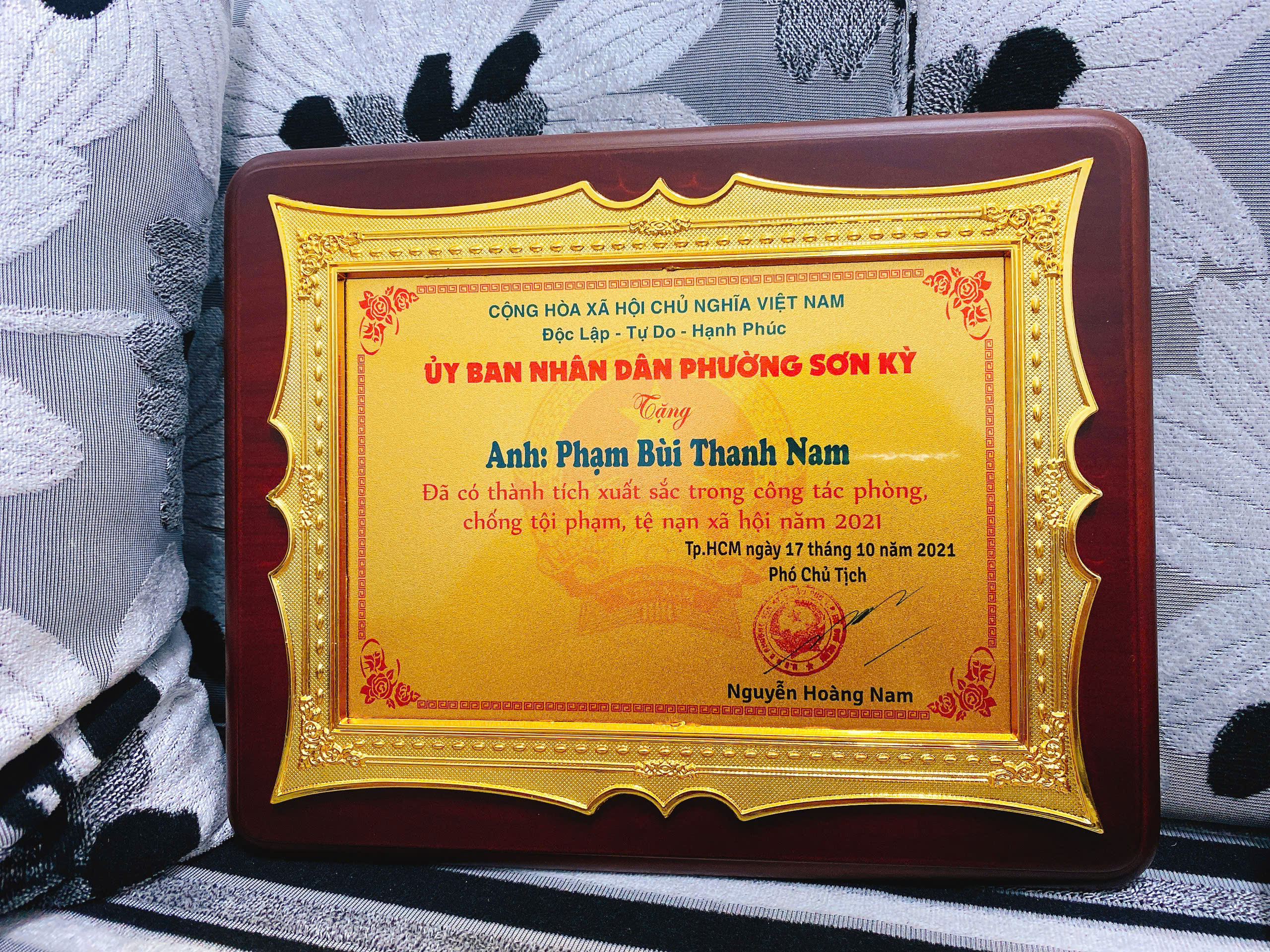 Kỷ Niệm Chương Gỗ 3
