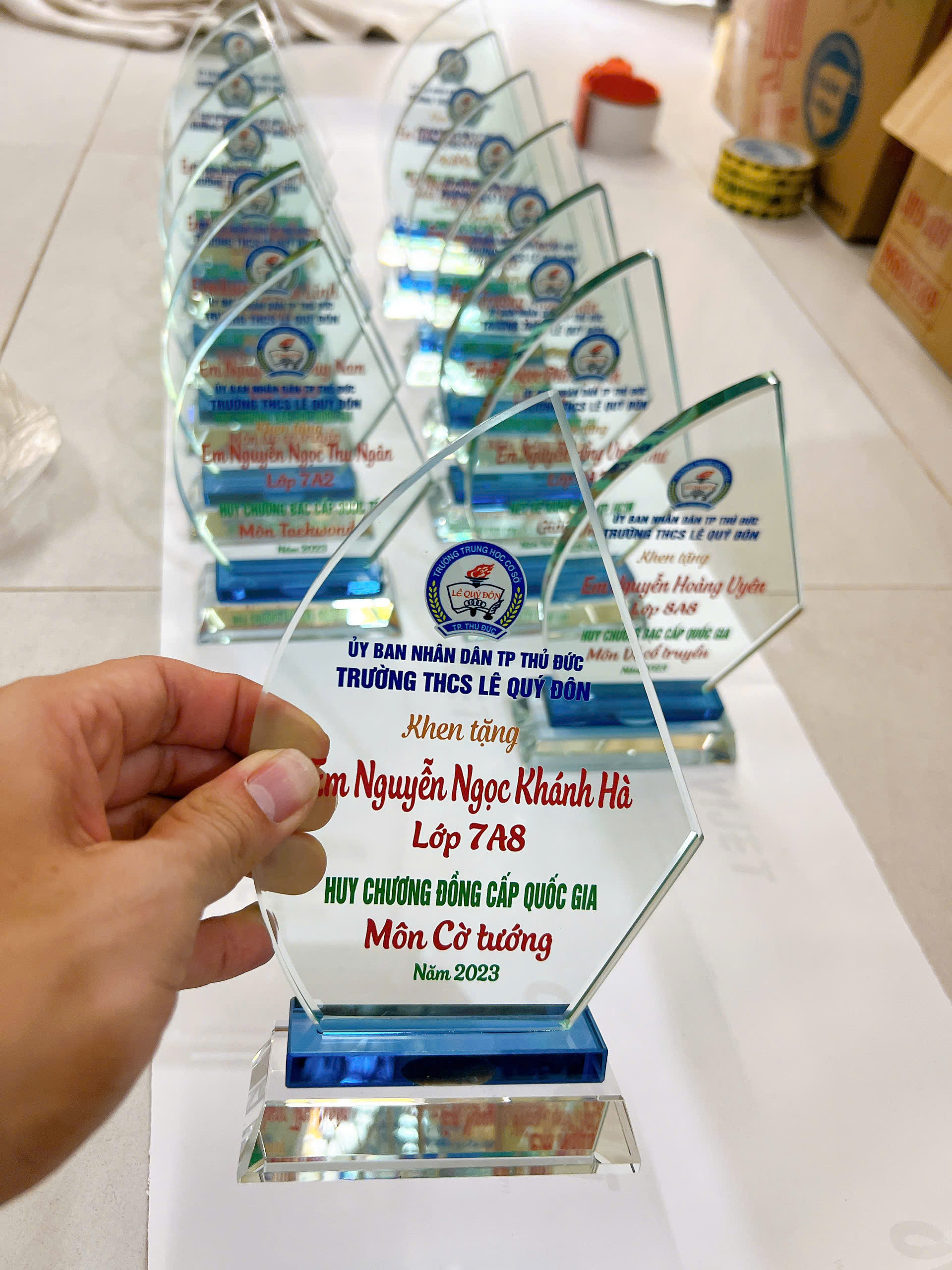 Cúp Thủy Tinh Tổng Hợp